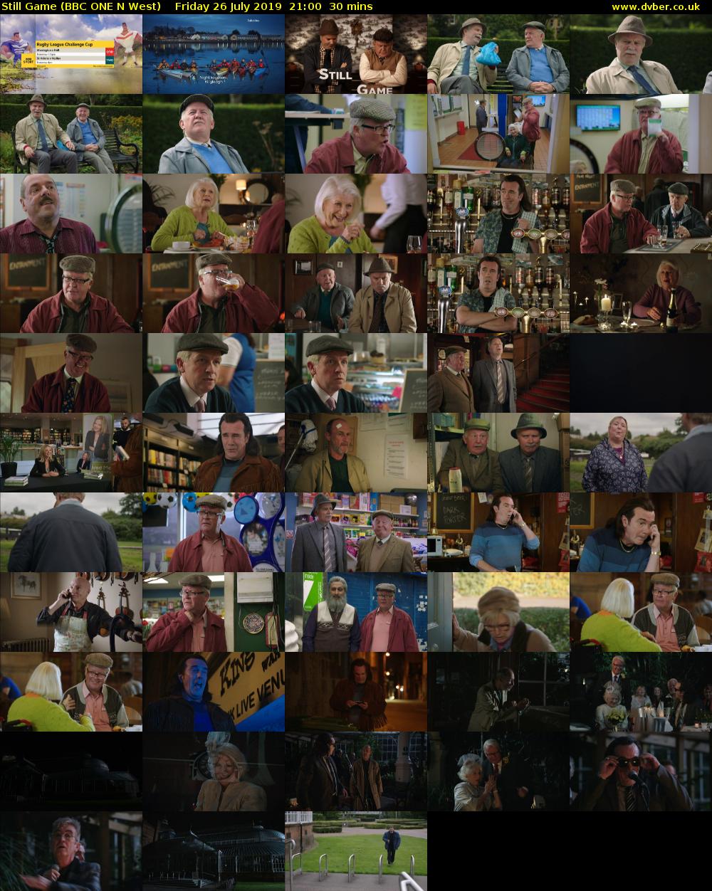 Still Game (BBC ONE N West) Friday 26 July 2019 21:00 - 21:30