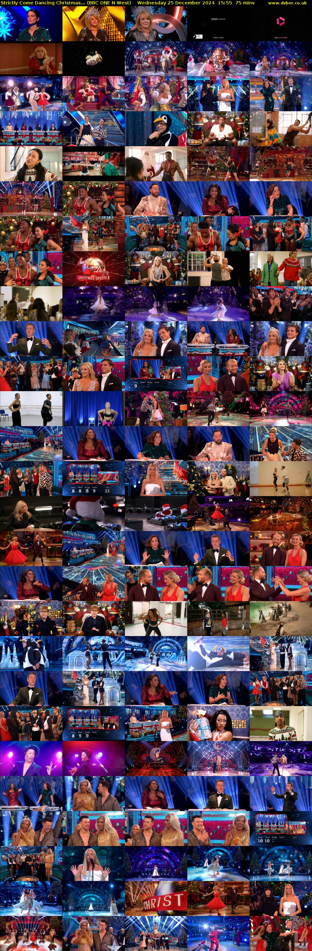 Strictly Come Dancing Christmas... (BBC ONE N West) Wednesday 25 December 2024 15:55 - 17:10