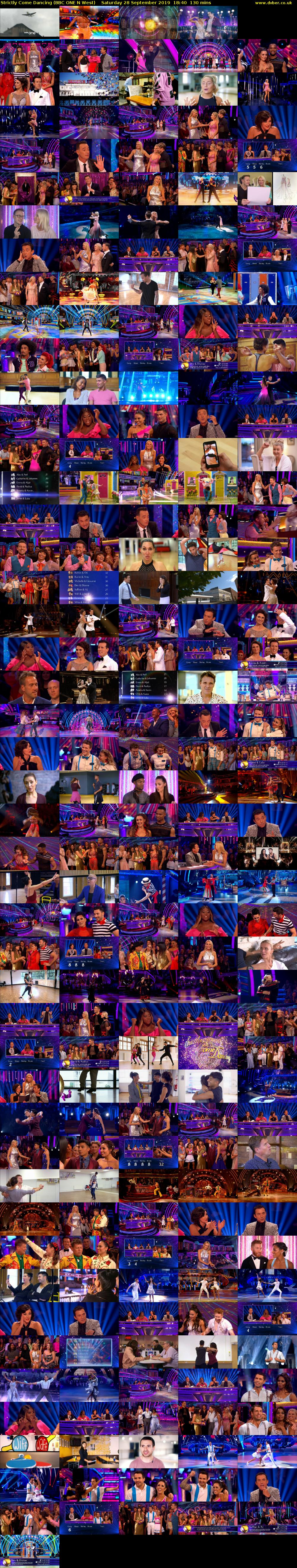 Strictly Come Dancing (BBC ONE N West) Saturday 28 September 2019 18:40 - 20:50