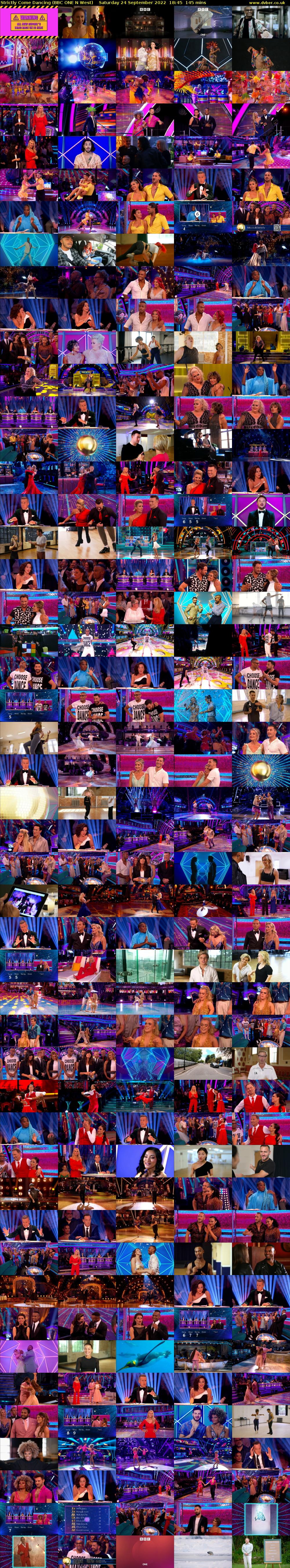 Strictly Come Dancing (BBC ONE N West) Saturday 24 September 2022 18:45 - 21:10