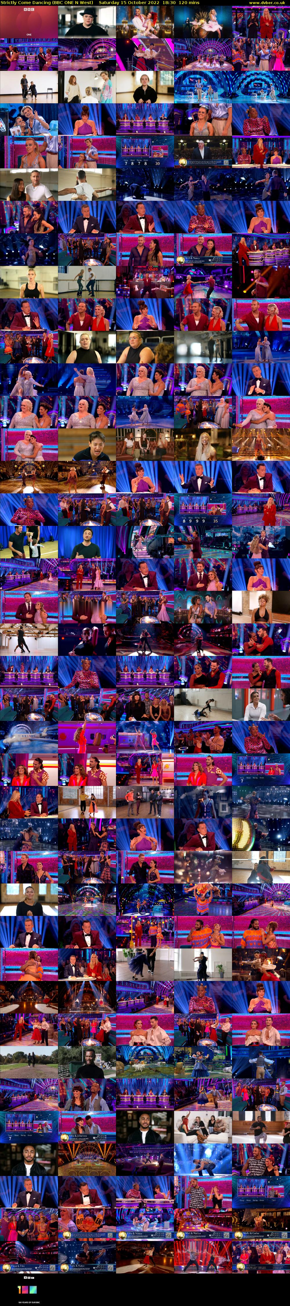 Strictly Come Dancing (BBC ONE N West) Saturday 15 October 2022 18:30 - 20:30