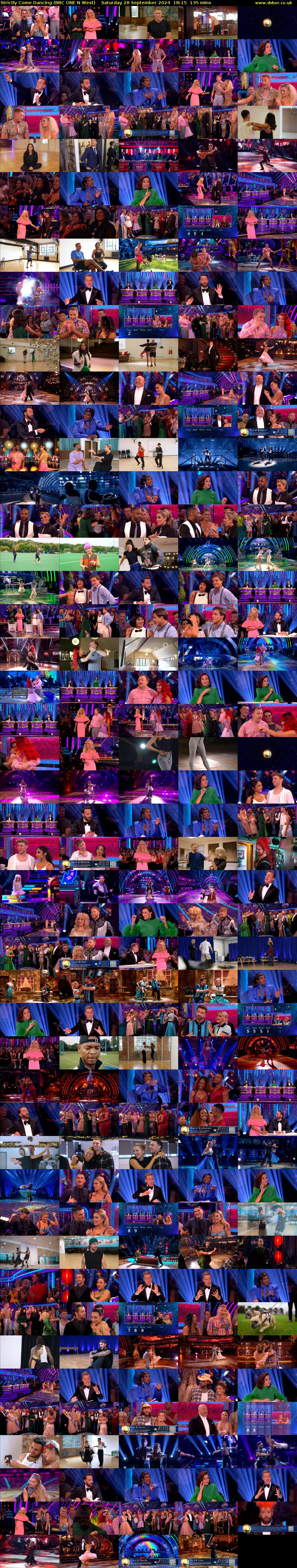 Strictly Come Dancing (BBC ONE N West) Saturday 28 September 2024 18:15 - 20:30