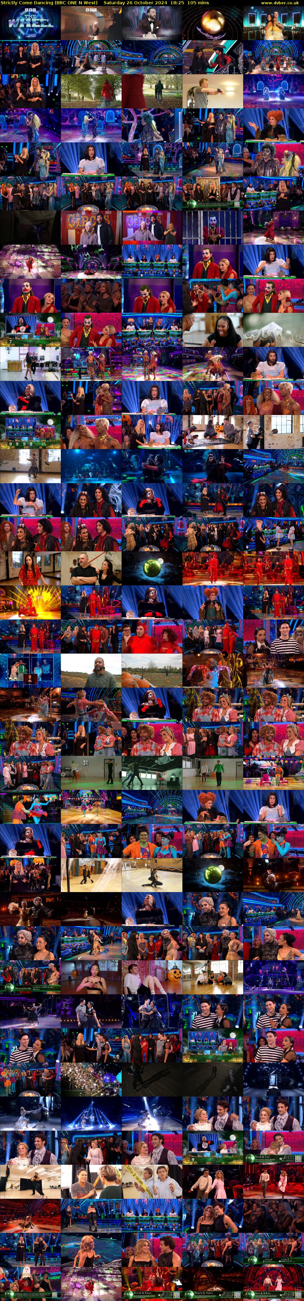 Strictly Come Dancing (BBC ONE N West) Saturday 26 October 2024 18:25 - 20:10