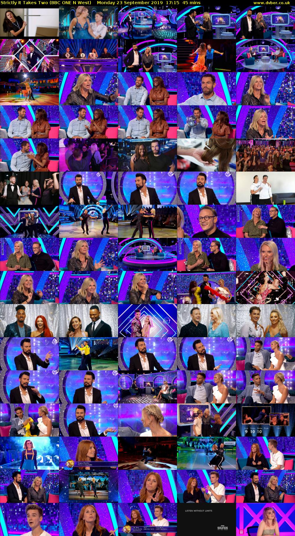 Strictly It Takes Two (BBC ONE N West) Monday 23 September 2019 17:15 - 18:00