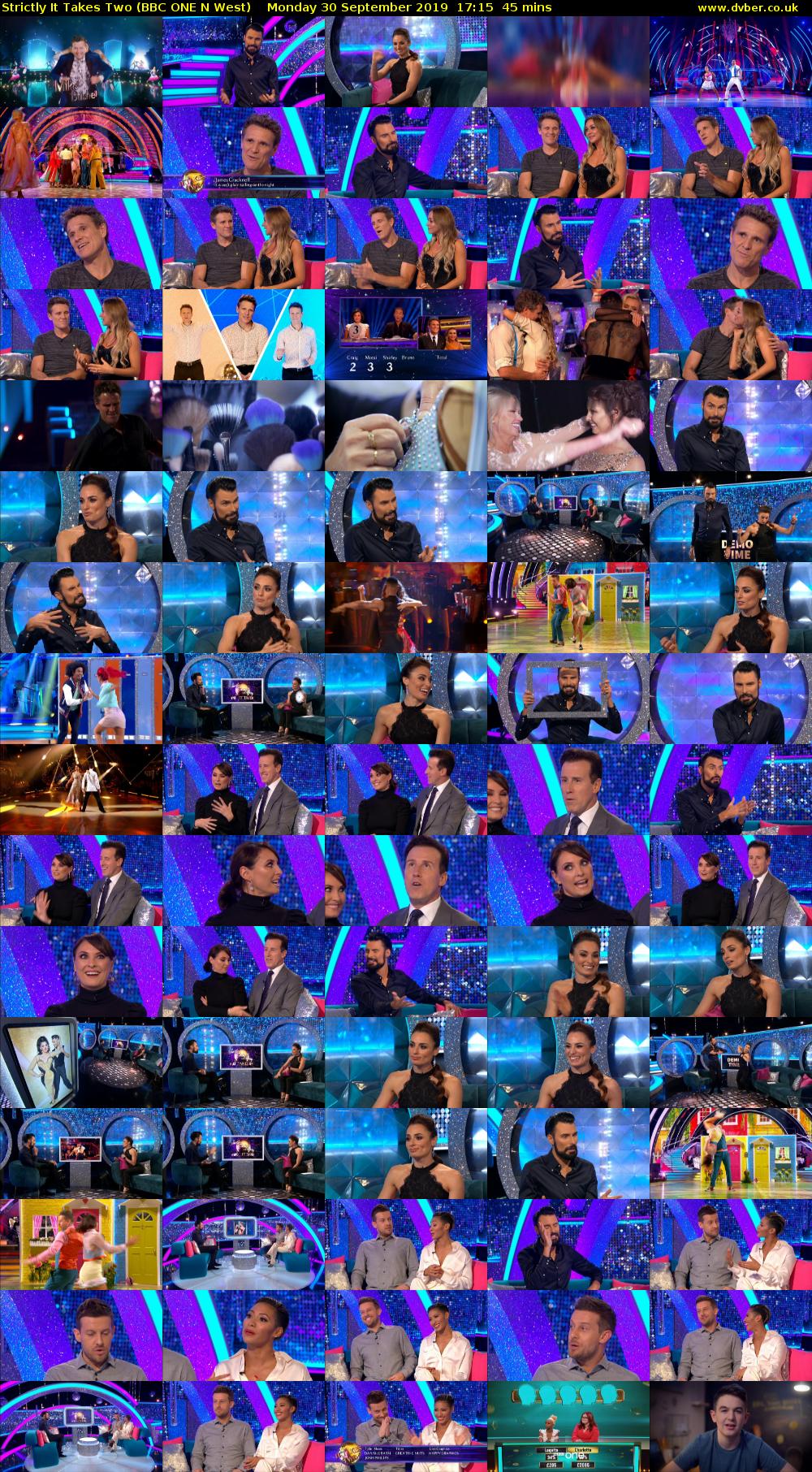 Strictly It Takes Two (BBC ONE N West) Monday 30 September 2019 17:15 - 18:00