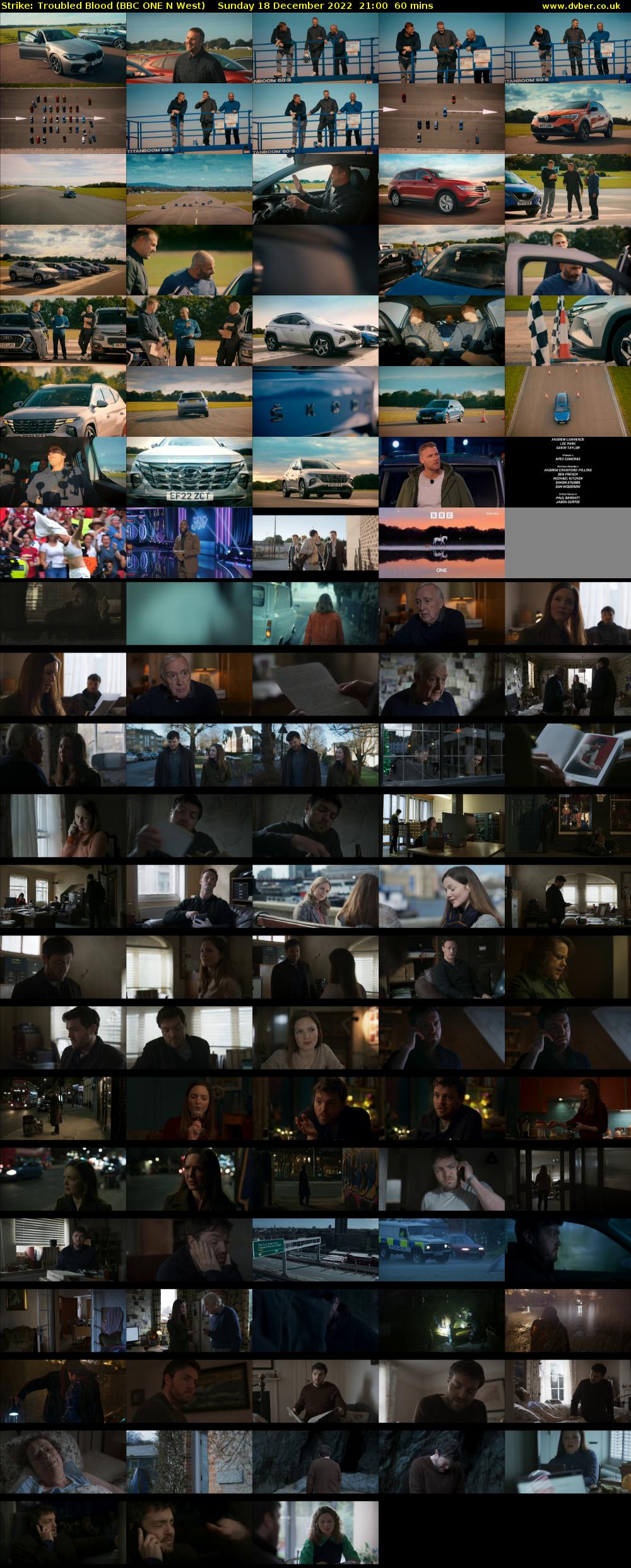 Strike: Troubled Blood (BBC ONE N West) Sunday 18 December 2022 21:00 - 22:00