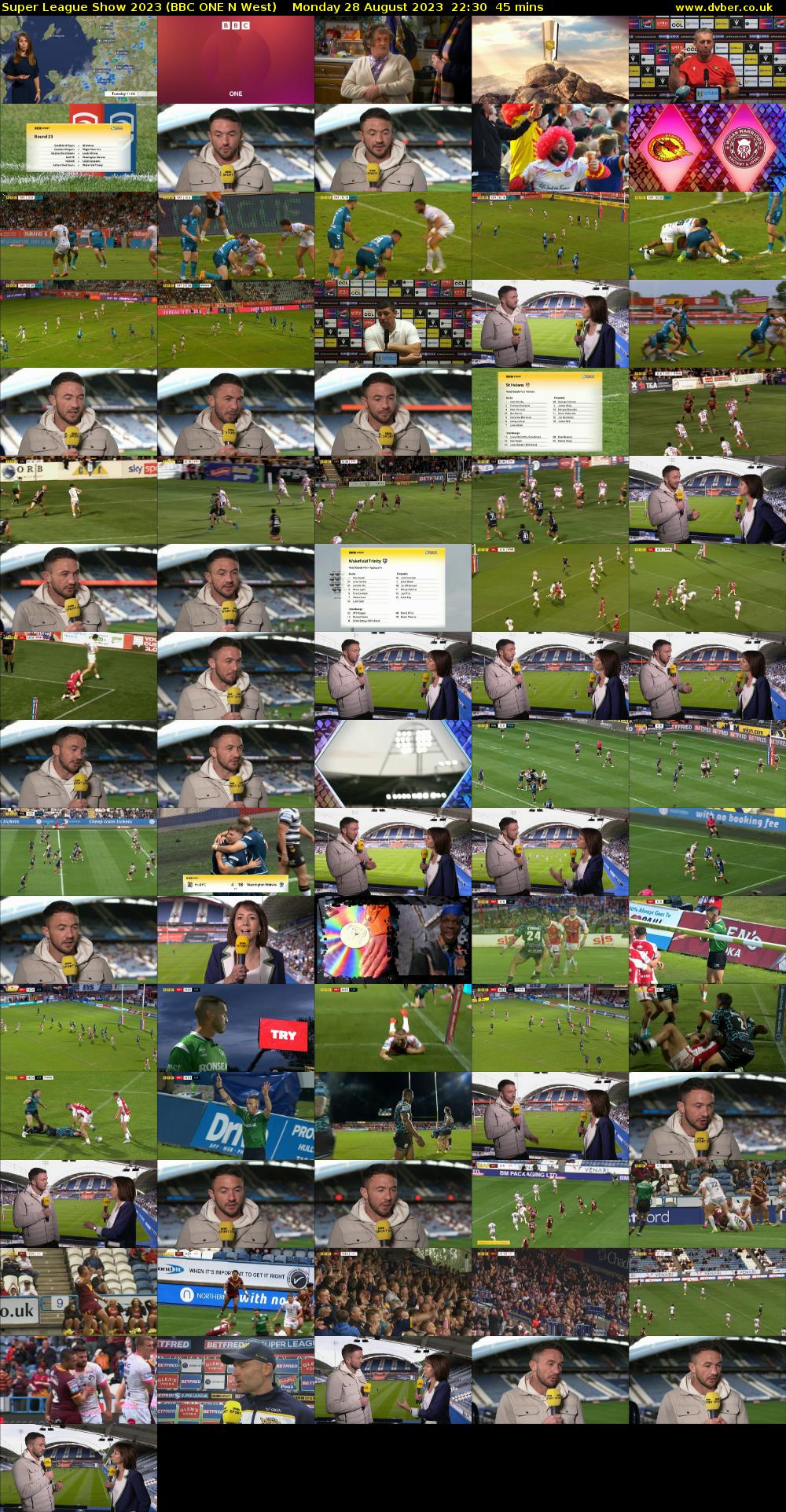 Super League Show 2023 (BBC ONE N West) Monday 28 August 2023 22:30 - 23:15
