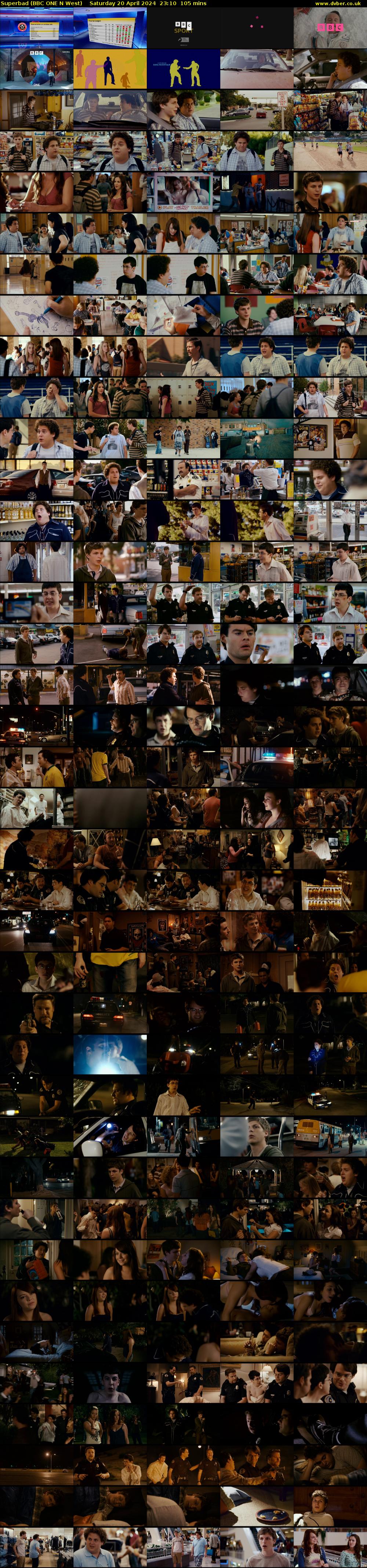 Superbad (BBC ONE N West) Saturday 20 April 2024 23:10 - 00:55