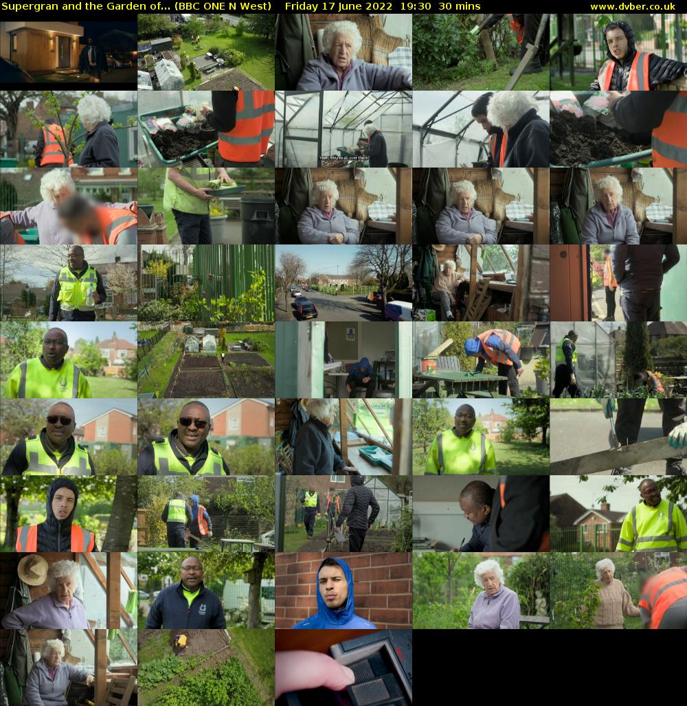 Supergran and the Garden of... (BBC ONE N West) Friday 17 June 2022 19:30 - 20:00