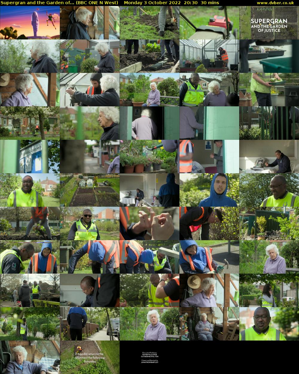 Supergran and the Garden of... (BBC ONE N West) Monday 3 October 2022 20:30 - 21:00