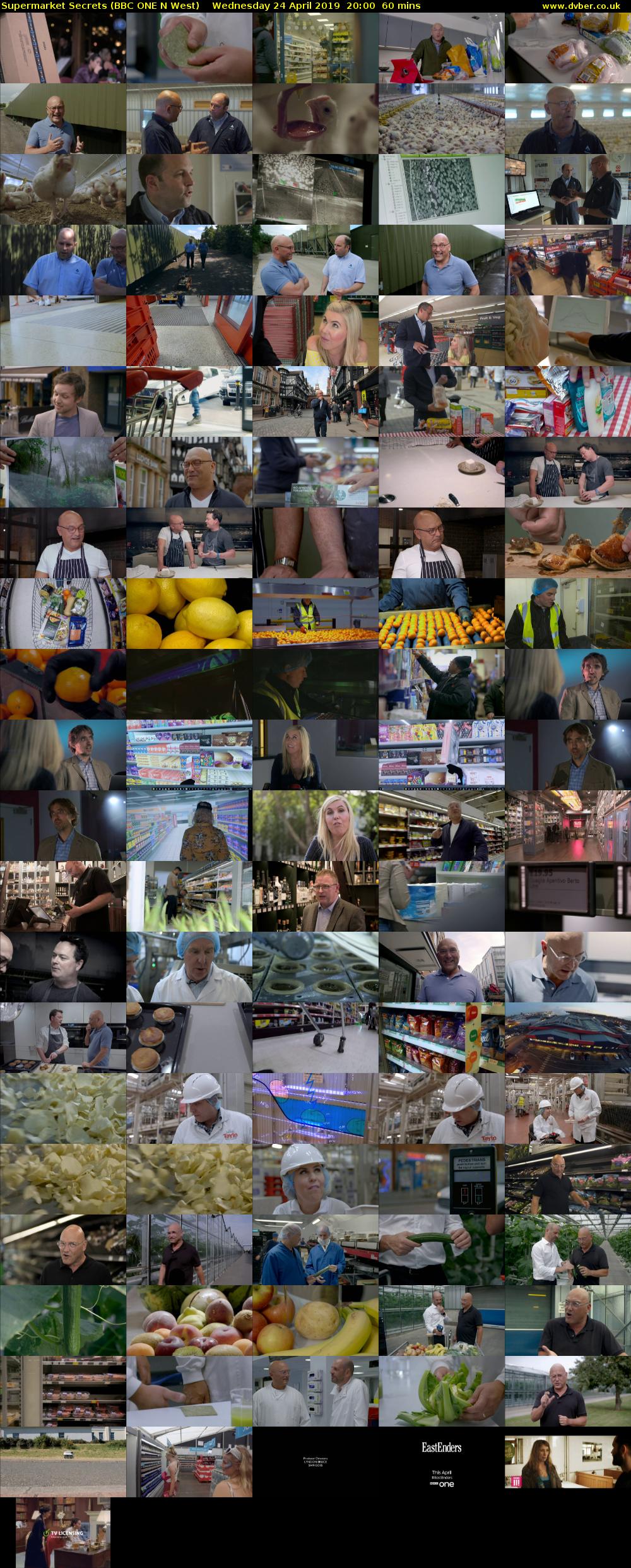 Supermarket Secrets (BBC ONE N West) Wednesday 24 April 2019 20:00 - 21:00