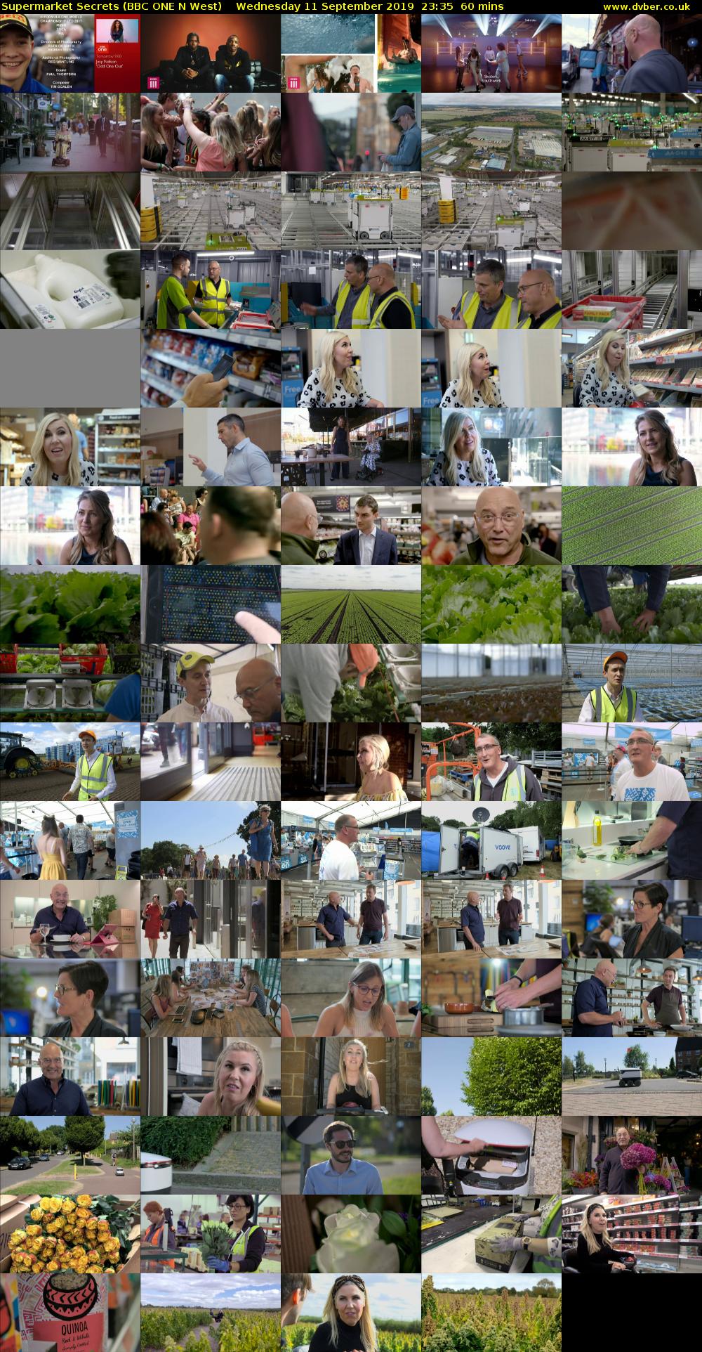 Supermarket Secrets (BBC ONE N West) Wednesday 11 September 2019 23:35 - 00:35
