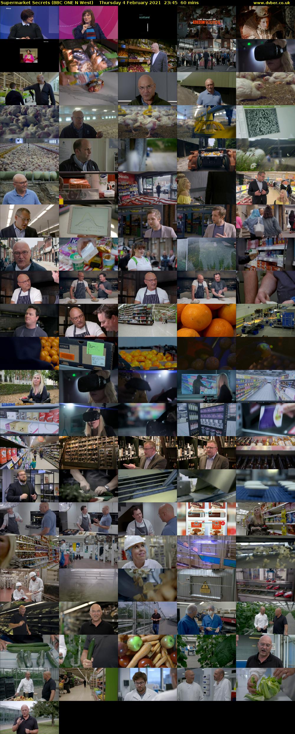 Supermarket Secrets (BBC ONE N West) Thursday 4 February 2021 23:45 - 00:45