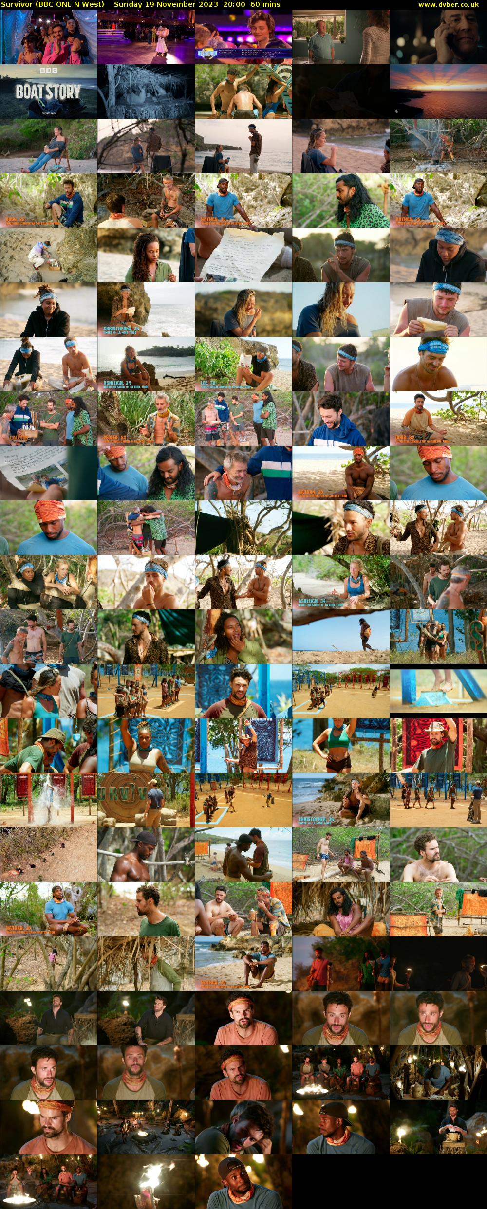Survivor (BBC ONE N West) Sunday 19 November 2023 20:00 - 21:00