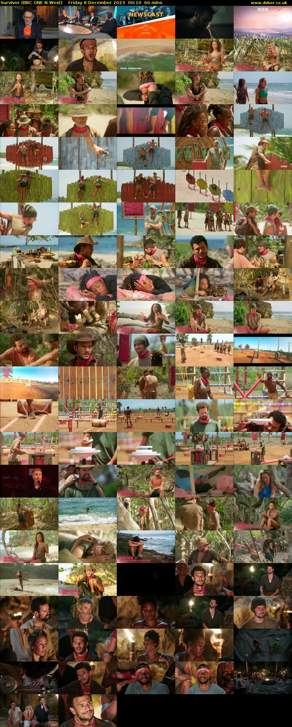Survivor (BBC ONE N West) Friday 8 December 2023 00:10 - 01:10