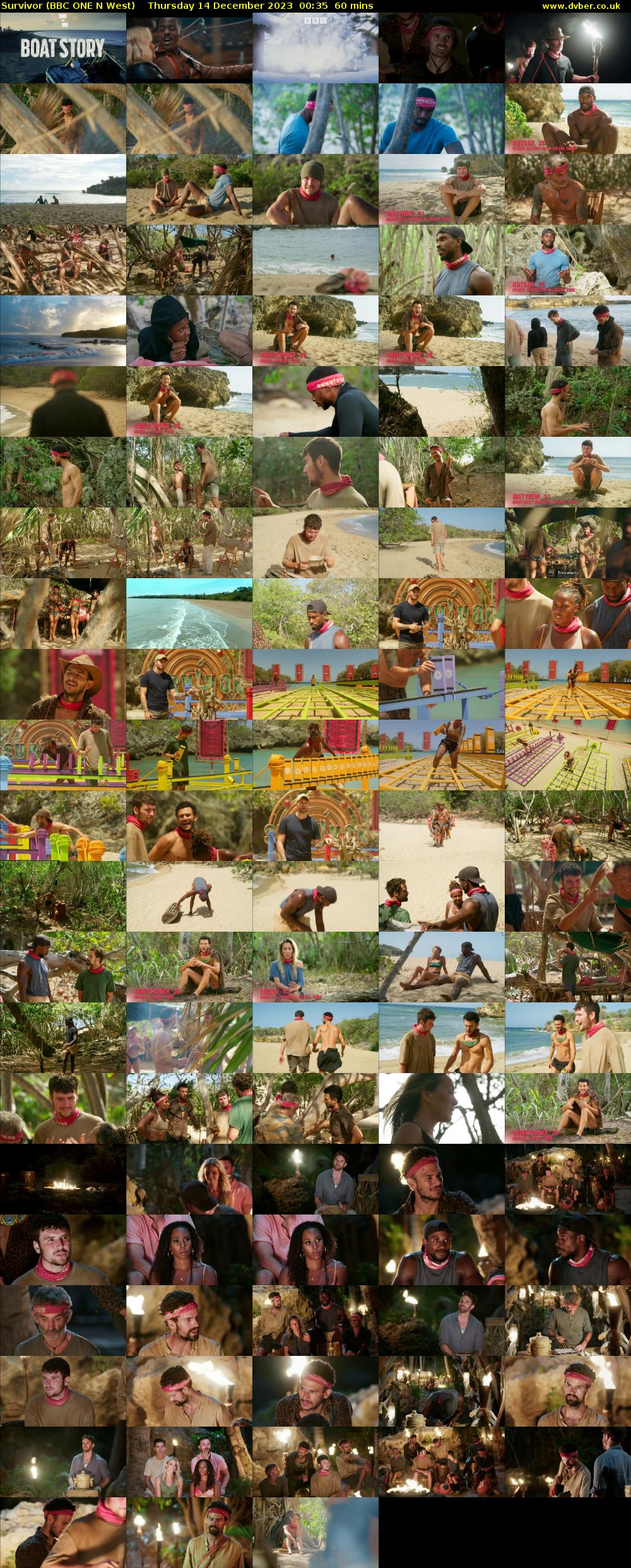 Survivor (BBC ONE N West) Thursday 14 December 2023 00:35 - 01:35
