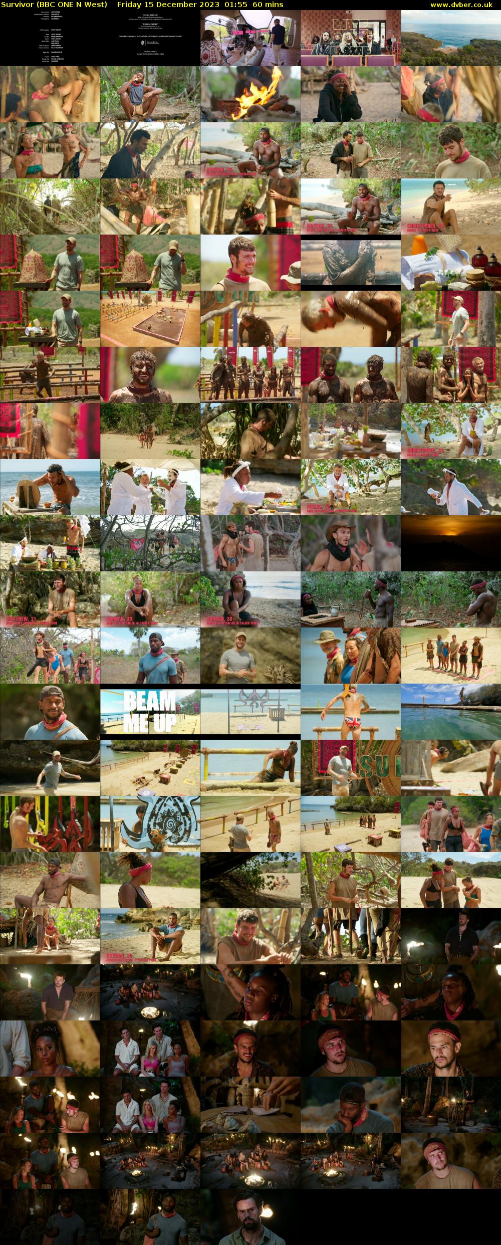 Survivor (BBC ONE N West) Friday 15 December 2023 01:55 - 02:55
