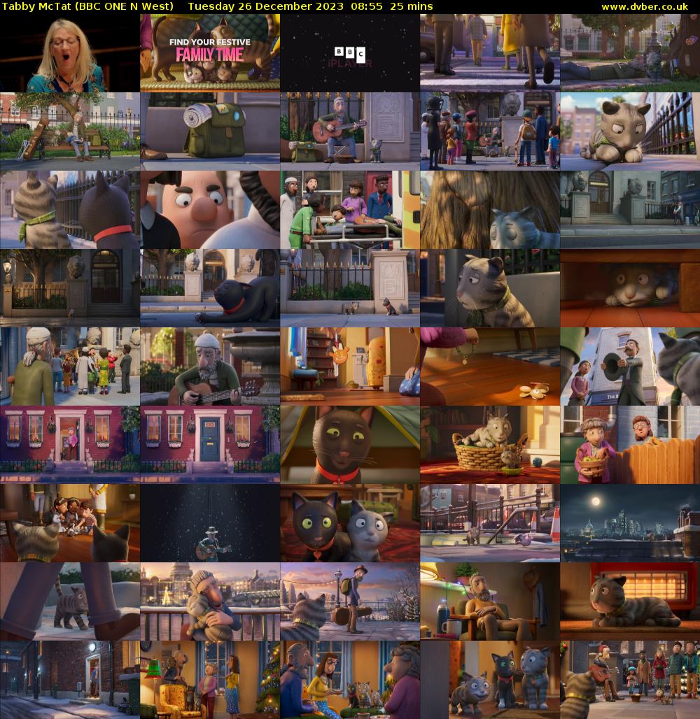 Tabby McTat (BBC ONE N West) Tuesday 26 December 2023 08:55 - 09:20