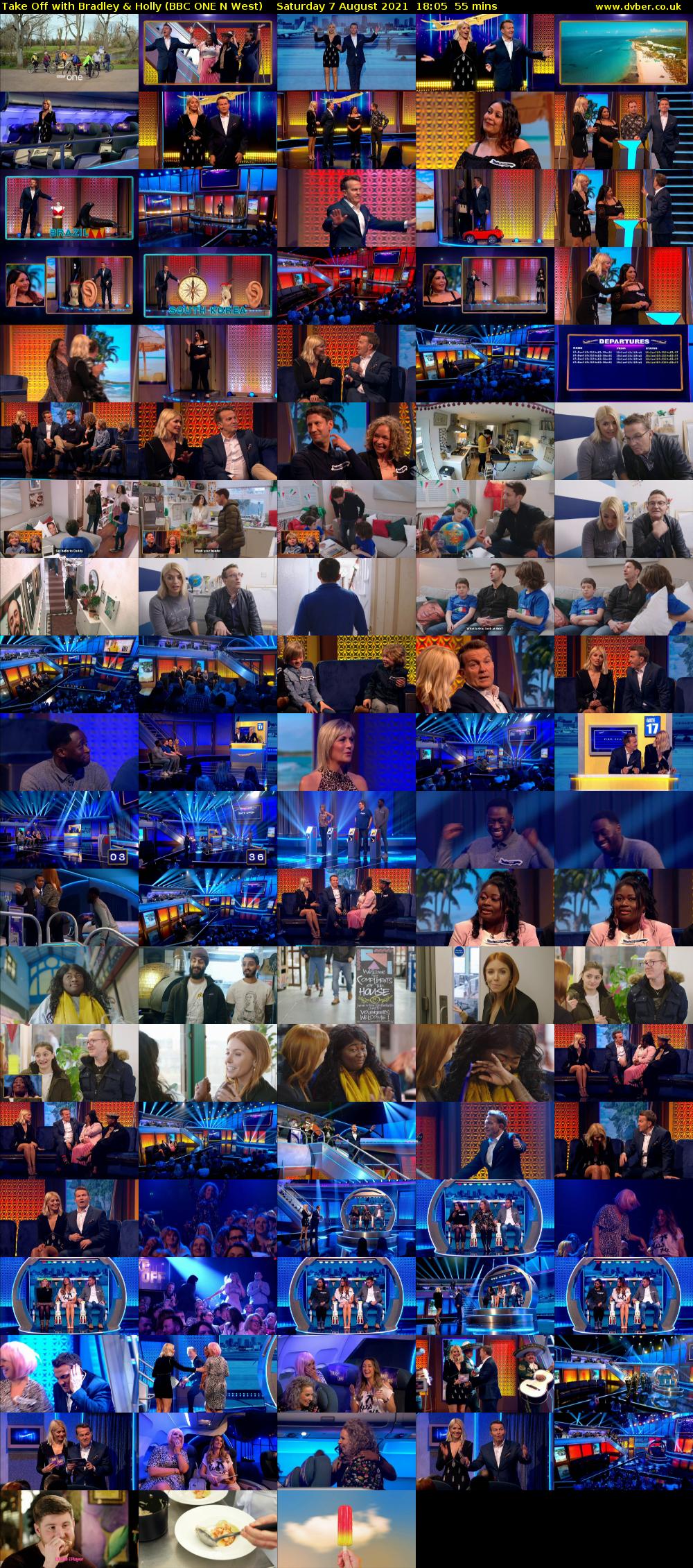 Take Off with Bradley & Holly (BBC ONE N West) Saturday 7 August 2021 18:05 - 19:00