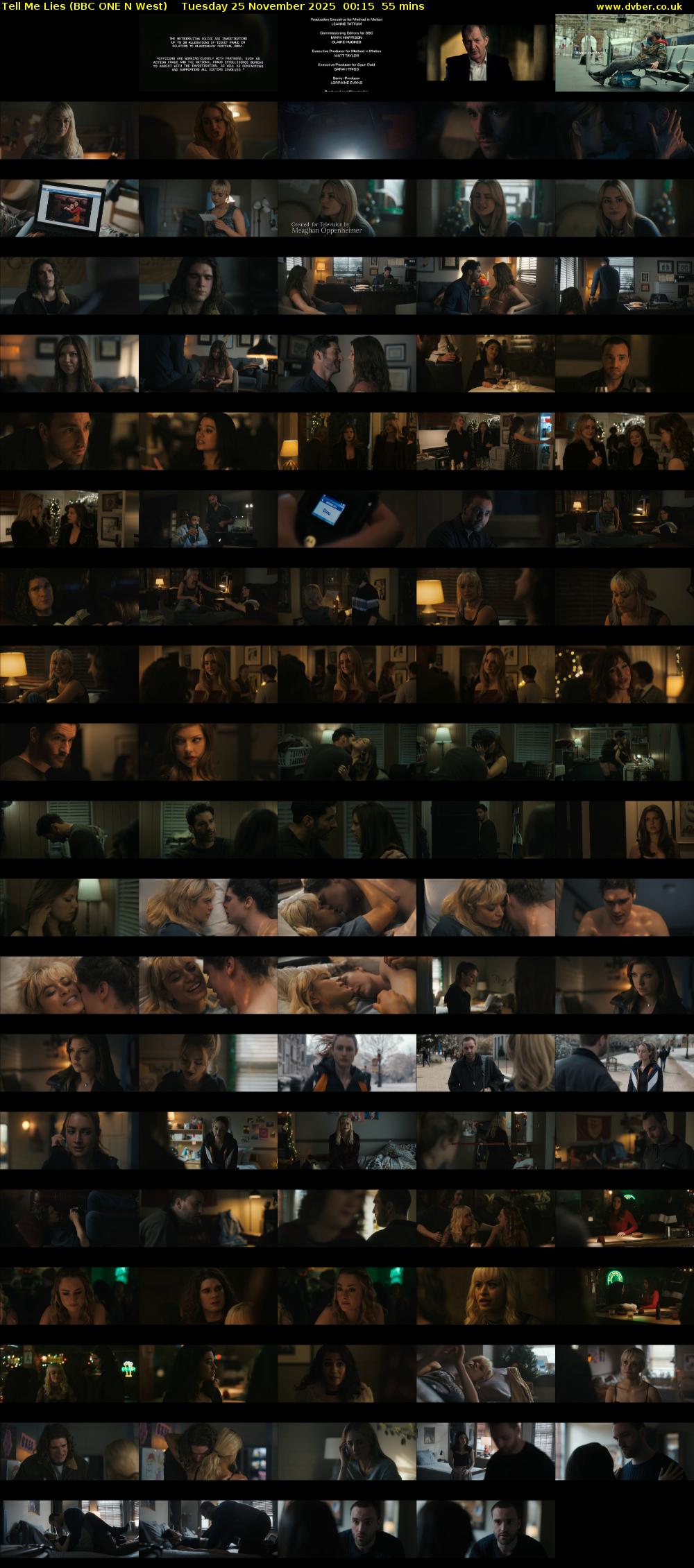 Tell Me Lies (BBC ONE N West) Tuesday 25 November 2025 00:15 - 01:10