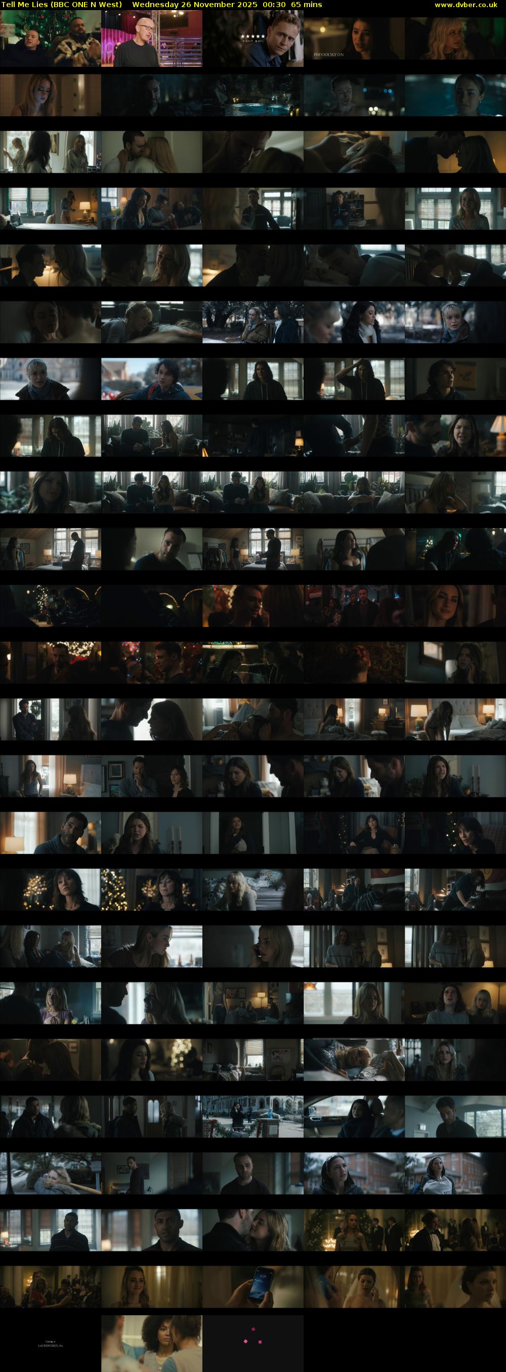 Tell Me Lies (BBC ONE N West) Wednesday 26 November 2025 00:30 - 01:35