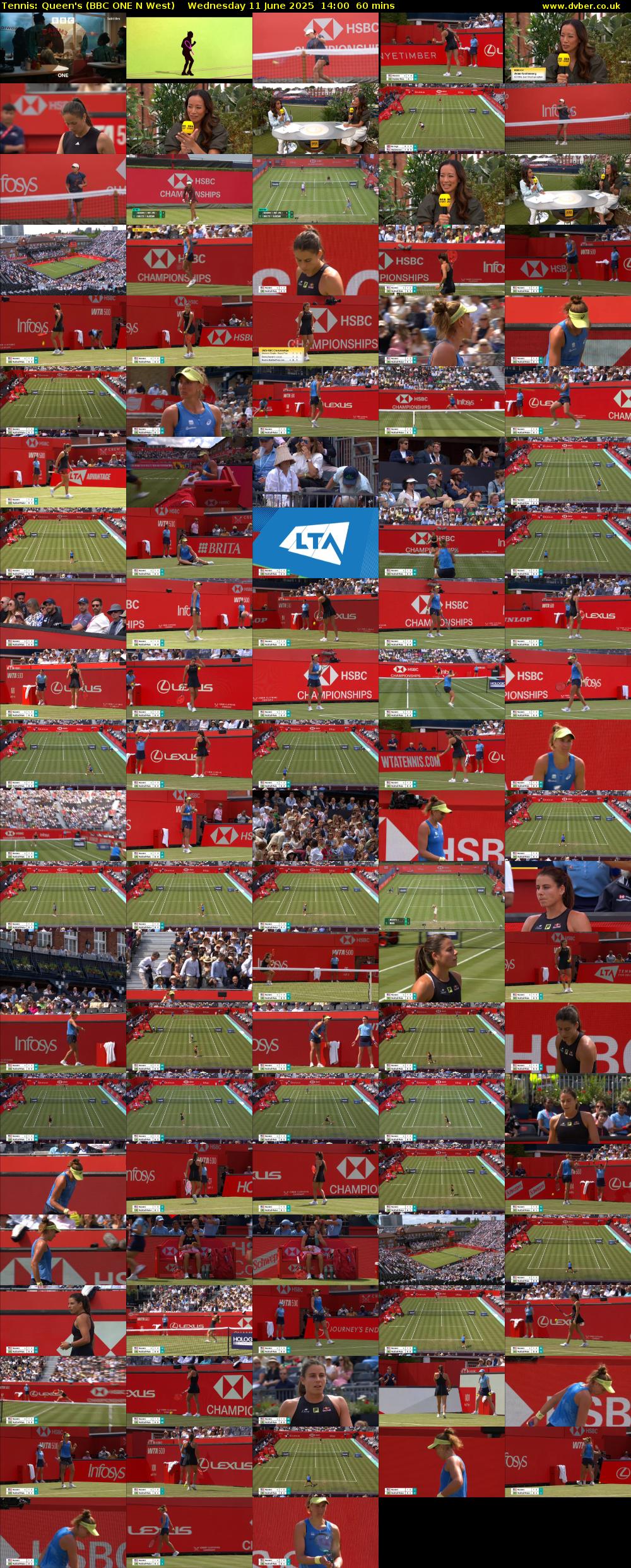 Tennis: Queen's (BBC ONE N West) Wednesday 11 June 2025 14:00 - 15:00