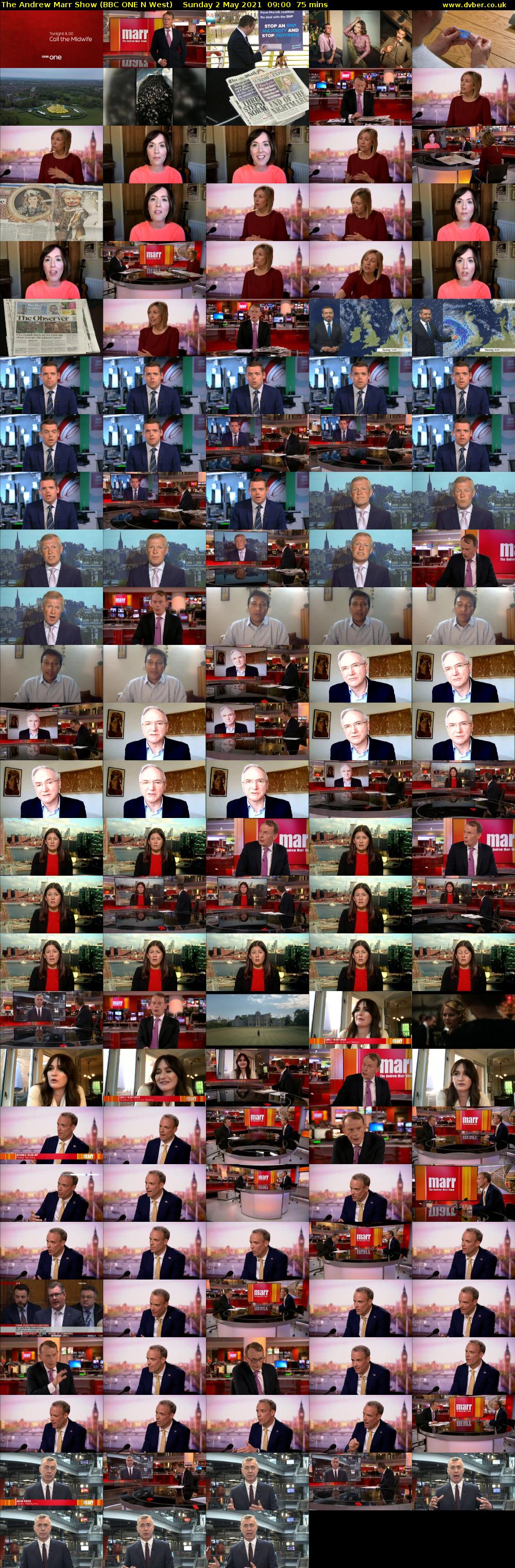 The Andrew Marr Show (BBC ONE N West) Sunday 2 May 2021 09:00 - 10:15