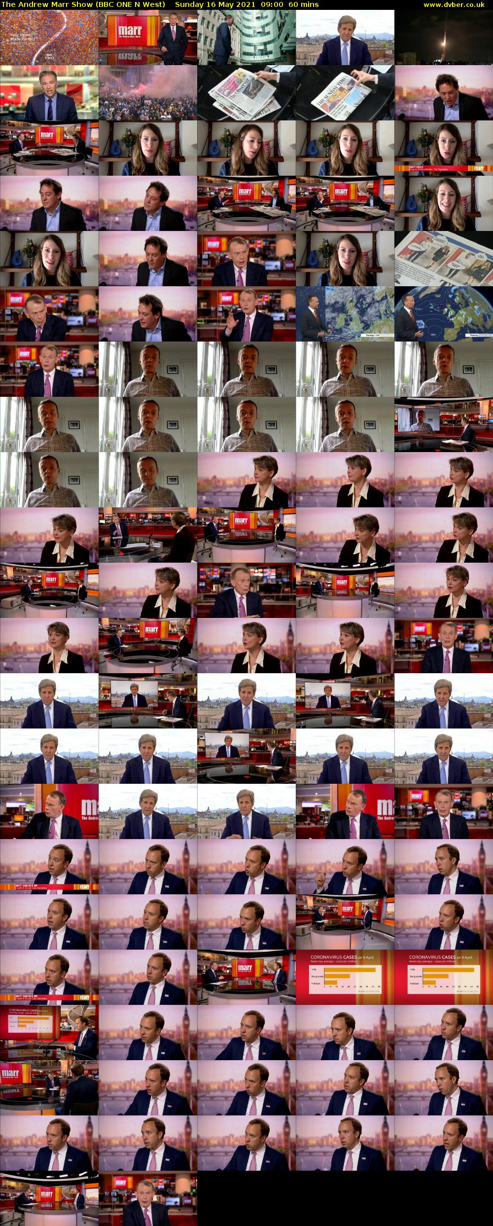 The Andrew Marr Show (BBC ONE N West) Sunday 16 May 2021 09:00 - 10:00