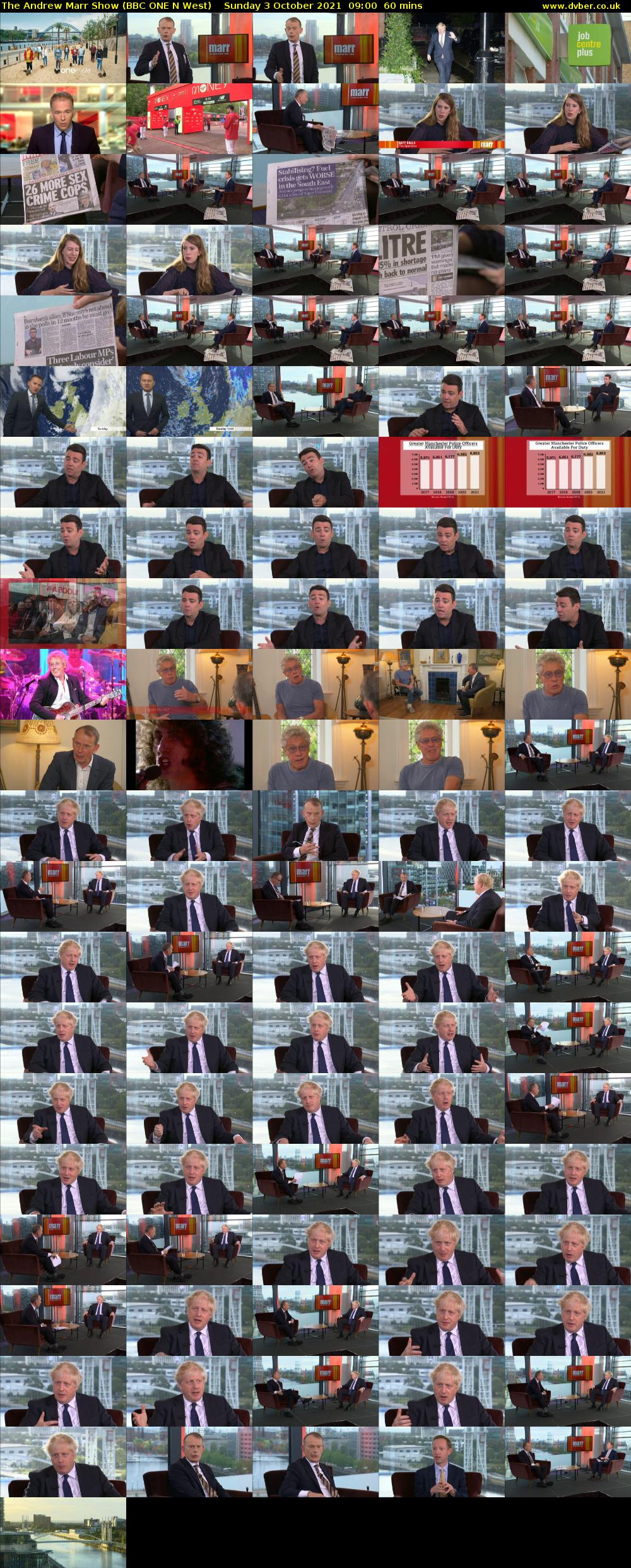 The Andrew Marr Show (BBC ONE N West) Sunday 3 October 2021 09:00 - 10:00