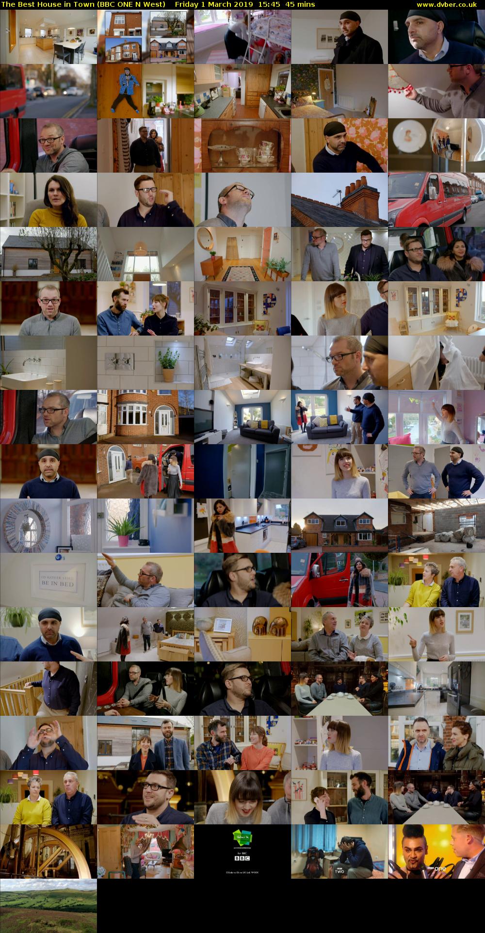 The Best House in Town (BBC ONE N West) Friday 1 March 2019 15:45 - 16:30
