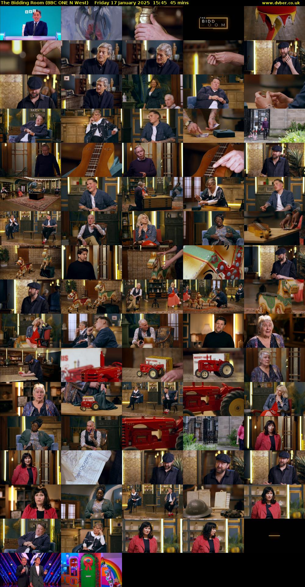 The Bidding Room (BBC ONE N West) Friday 17 January 2025 15:45 - 16:30