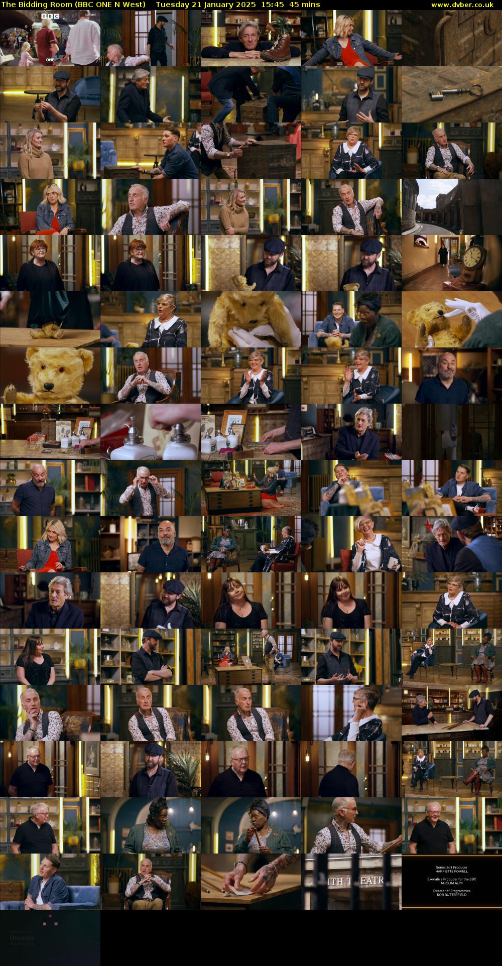 The Bidding Room (BBC ONE N West) Tuesday 21 January 2025 15:45 - 16:30