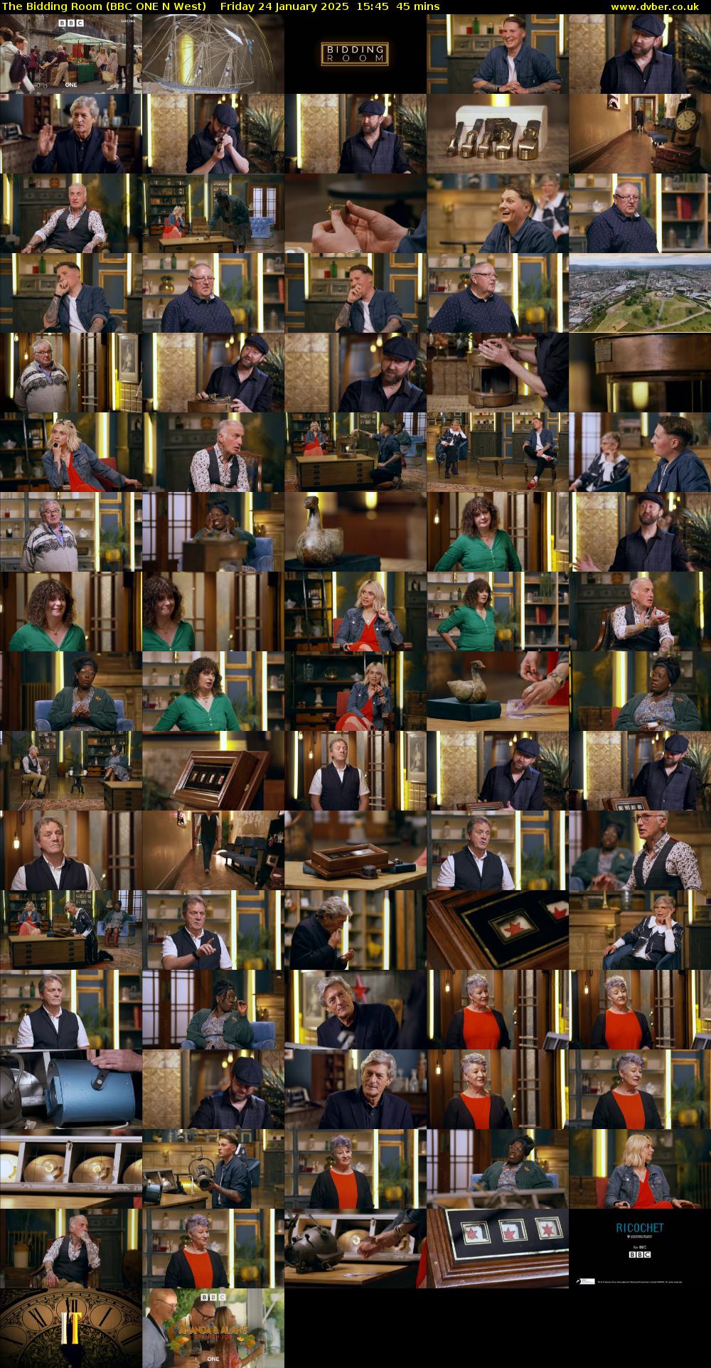 The Bidding Room (BBC ONE N West) Friday 24 January 2025 15:45 - 16:30