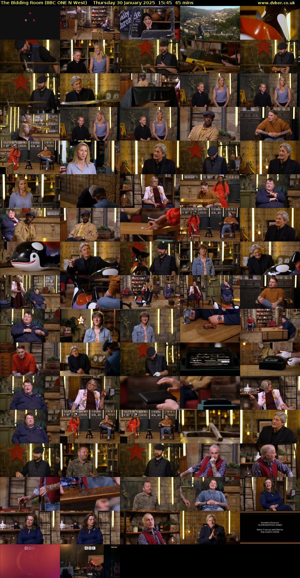 The Bidding Room (BBC ONE N West) Thursday 30 January 2025 15:45 - 16:30