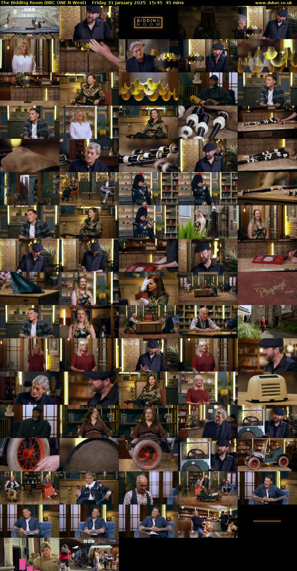 The Bidding Room (BBC ONE N West) Friday 31 January 2025 15:45 - 16:30