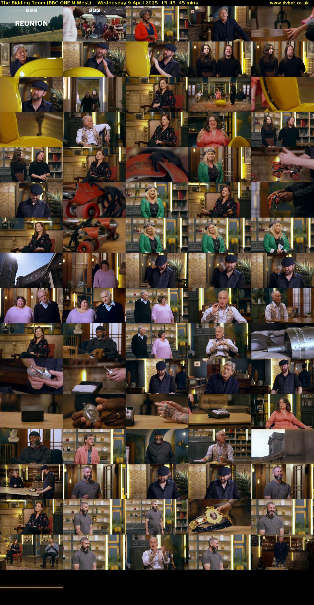 The Bidding Room (BBC ONE N West) Wednesday 9 April 2025 15:45 - 16:30
