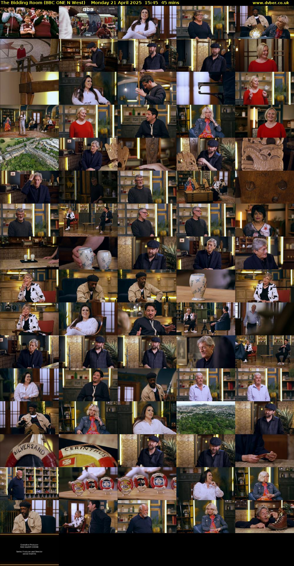 The Bidding Room (BBC ONE N West) Monday 21 April 2025 15:45 - 16:30