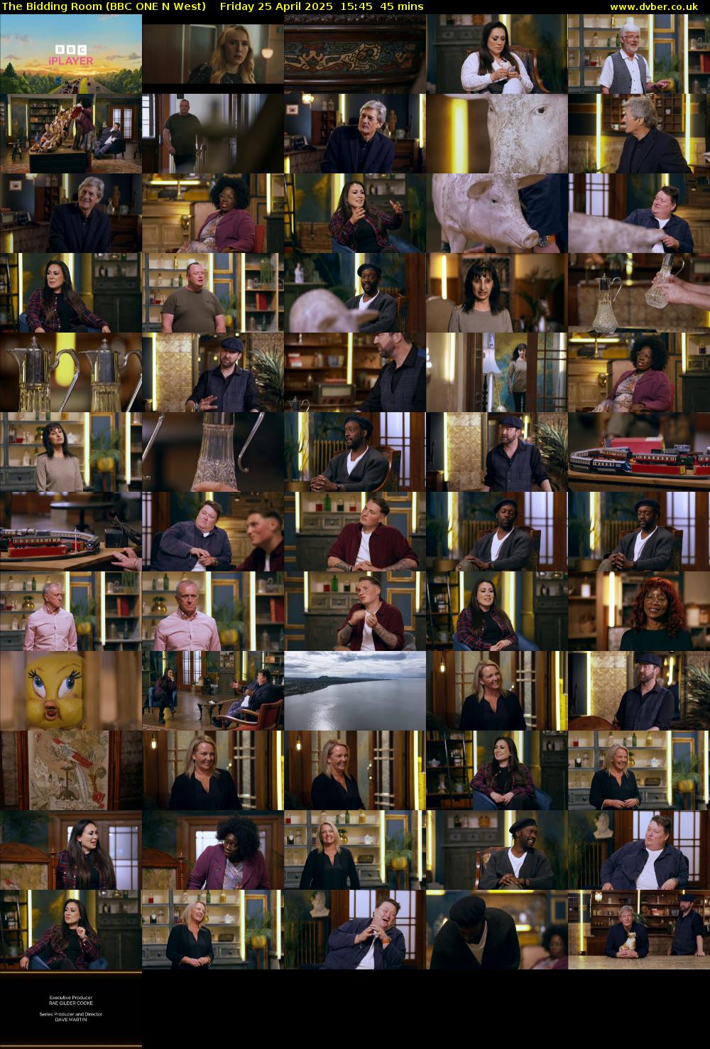 The Bidding Room (BBC ONE N West) Friday 25 April 2025 15:45 - 16:30