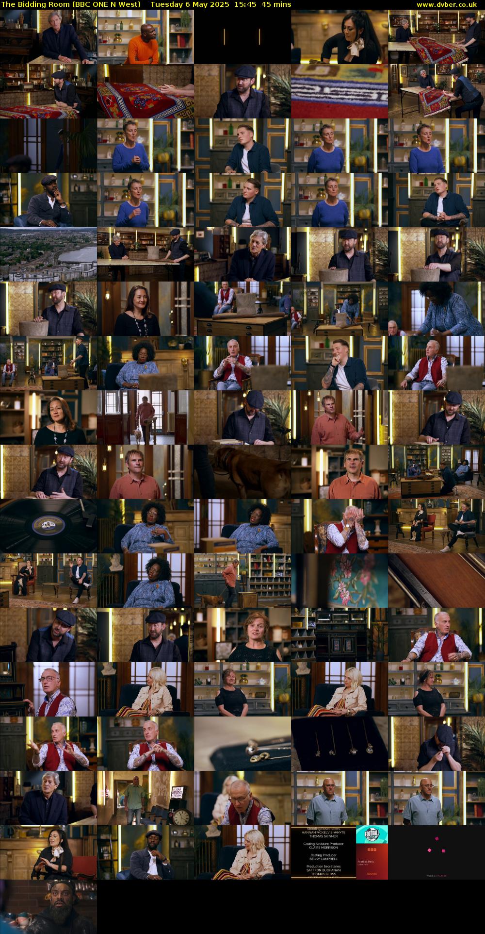 The Bidding Room (BBC ONE N West) Tuesday 6 May 2025 15:45 - 16:30
