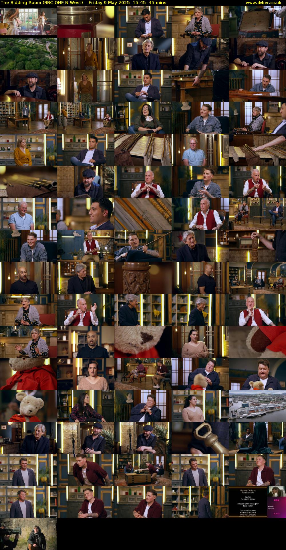 The Bidding Room (BBC ONE N West) Friday 9 May 2025 15:45 - 16:30
