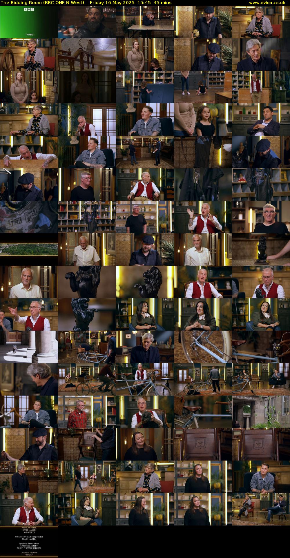 The Bidding Room (BBC ONE N West) Friday 16 May 2025 15:45 - 16:30