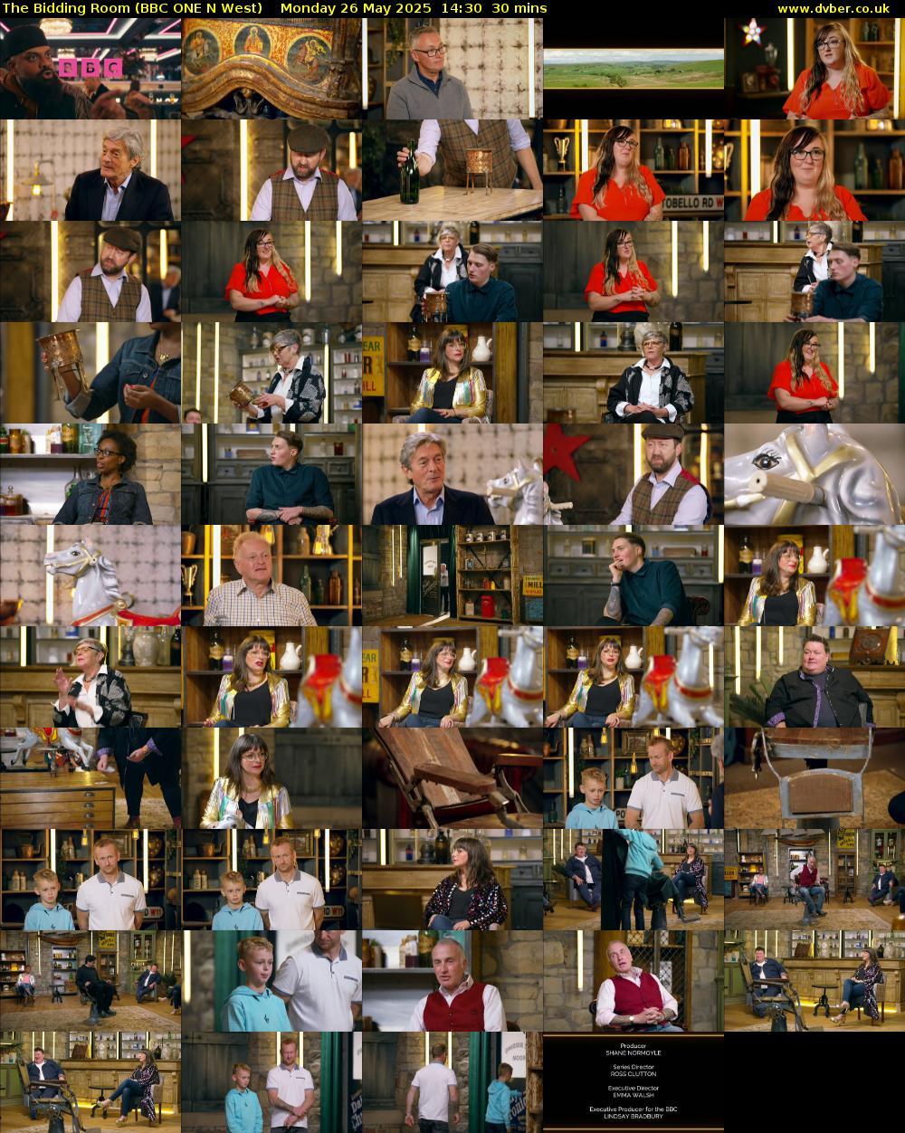 The Bidding Room (BBC ONE N West) Monday 26 May 2025 14:30 - 15:00