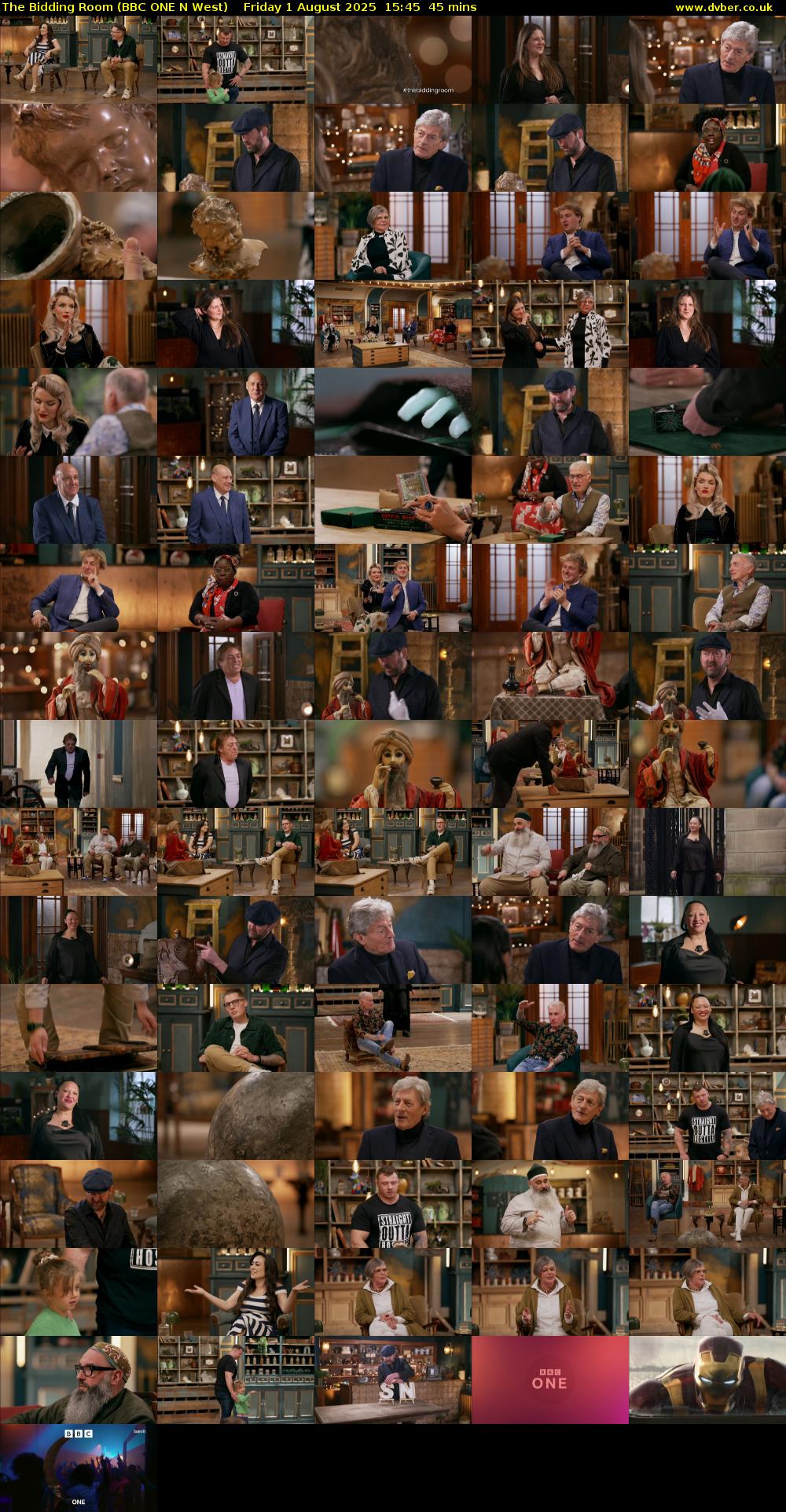 The Bidding Room (BBC ONE N West) Friday 1 August 2025 15:45 - 16:30