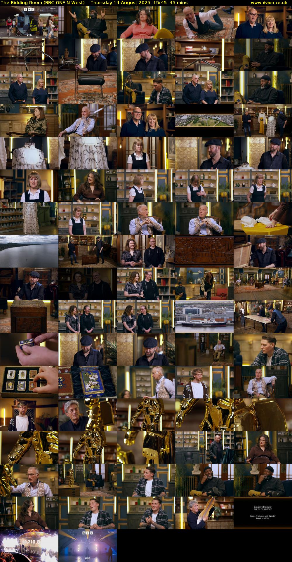 The Bidding Room (BBC ONE N West) Thursday 14 August 2025 15:45 - 16:30