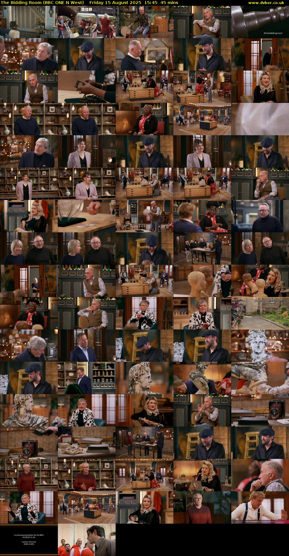 The Bidding Room (BBC ONE N West) Friday 15 August 2025 15:45 - 16:30