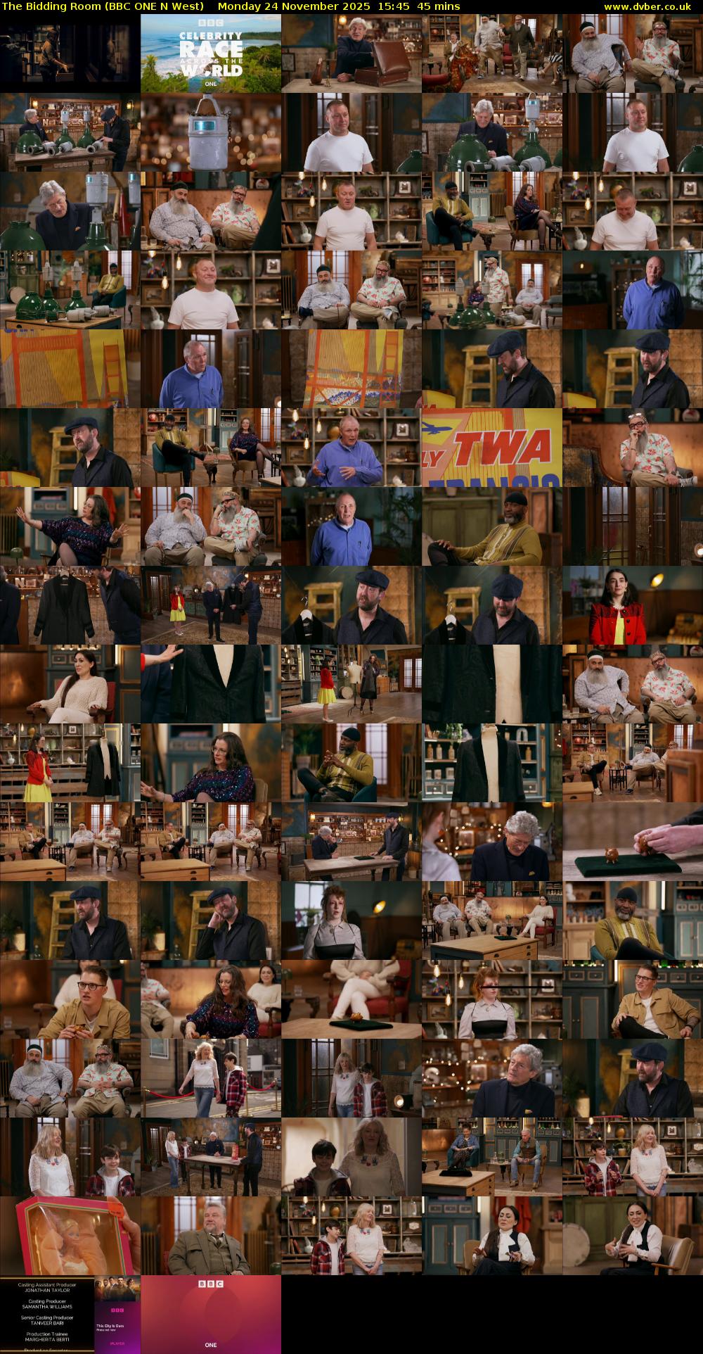 The Bidding Room (BBC ONE N West) Monday 24 November 2025 15:45 - 16:30