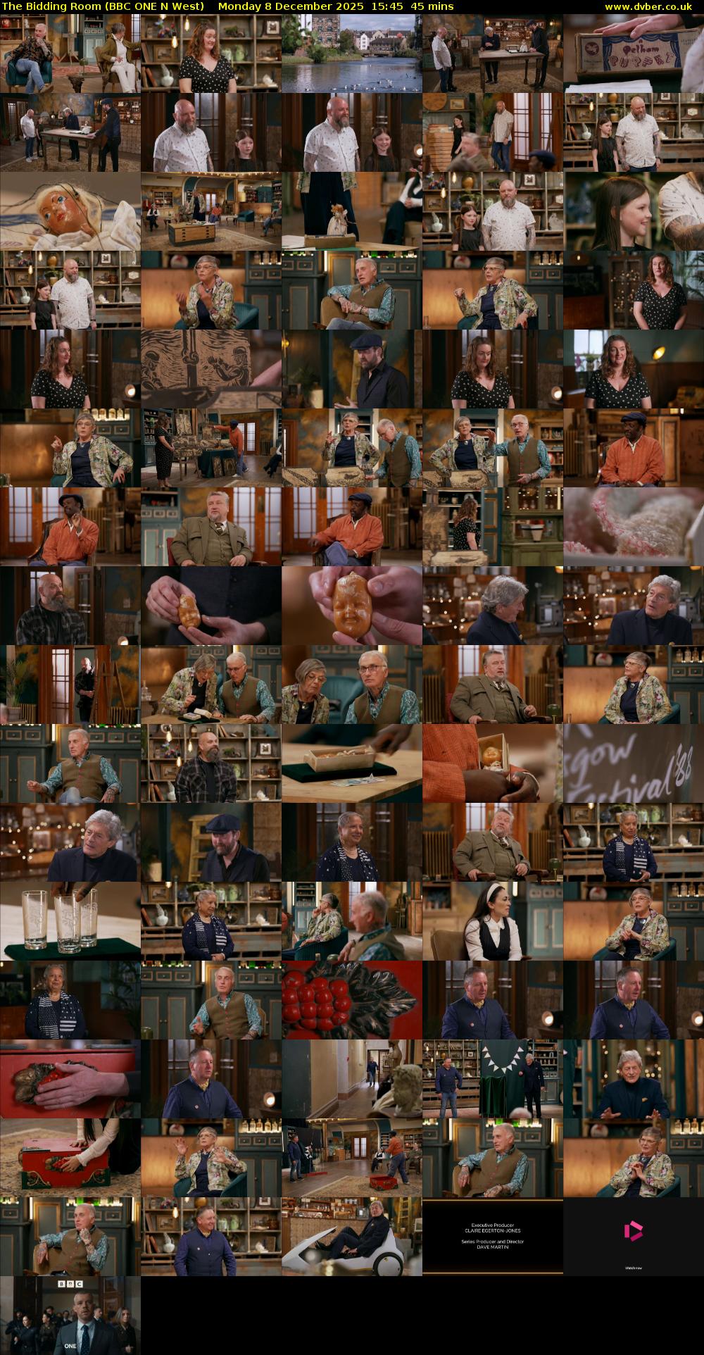 The Bidding Room (BBC ONE N West) Monday 8 December 2025 15:45 - 16:30