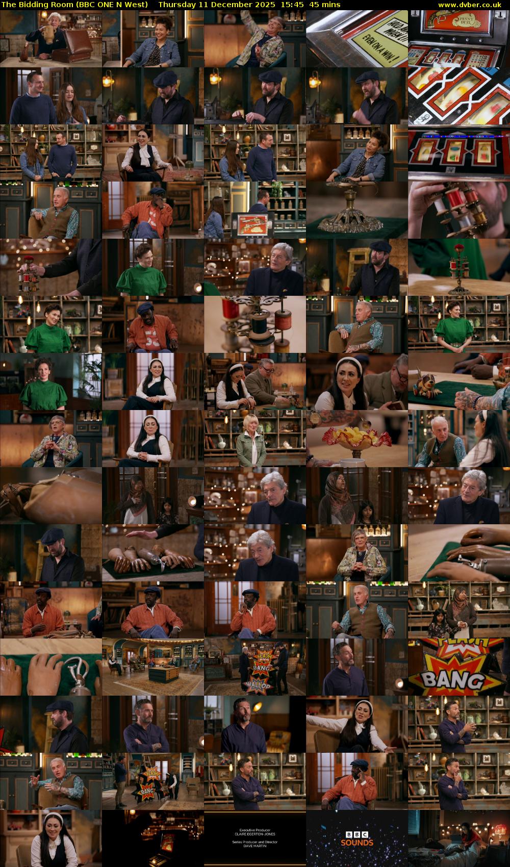 The Bidding Room (BBC ONE N West) Thursday 11 December 2025 15:45 - 16:30