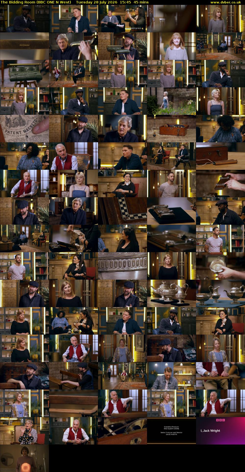 The Bidding Room (BBC ONE N West) Tuesday 28 July 2026 15:45 - 16:30