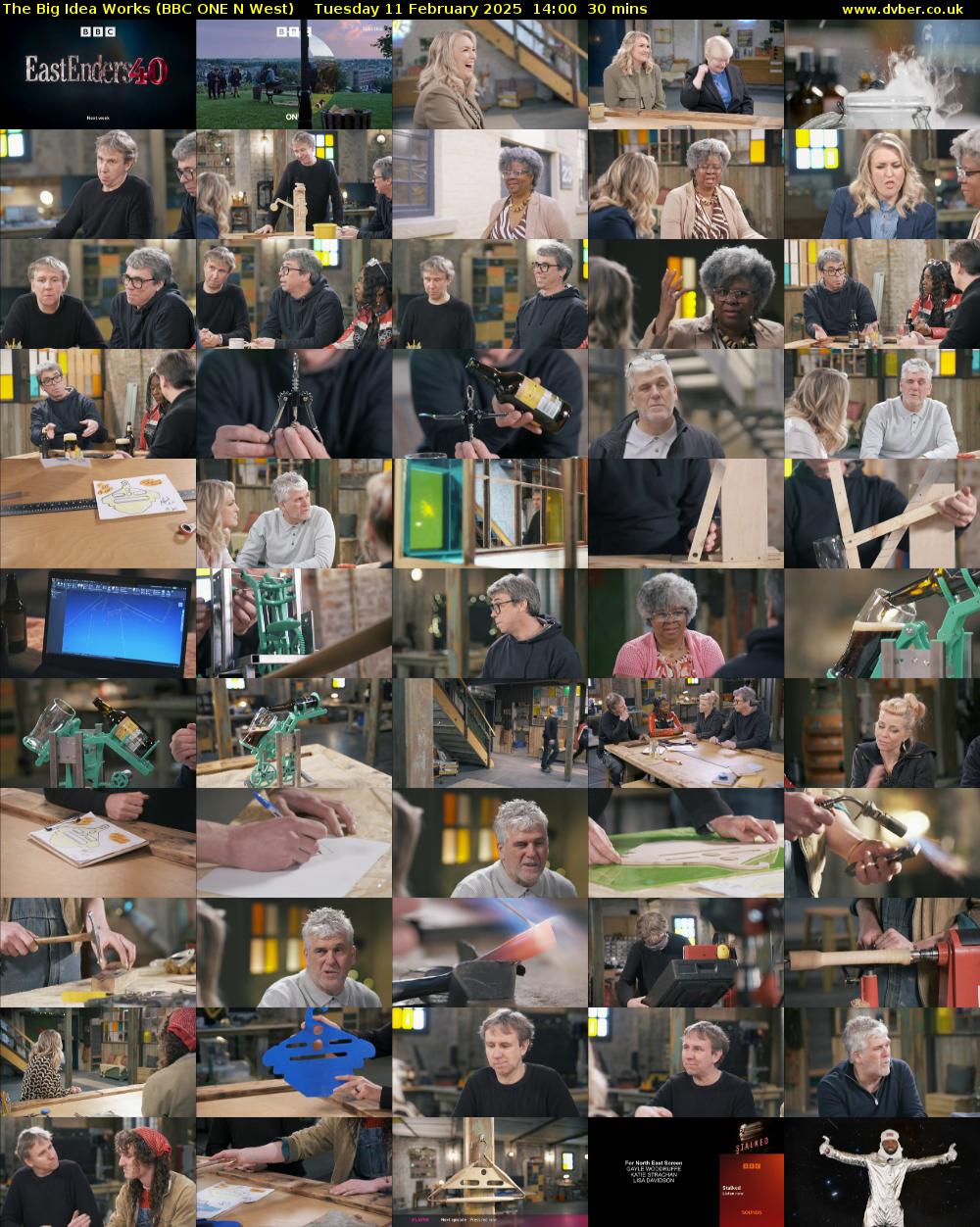 The Big Idea Works (BBC ONE N West) Tuesday 11 February 2025 14:00 - 14:30